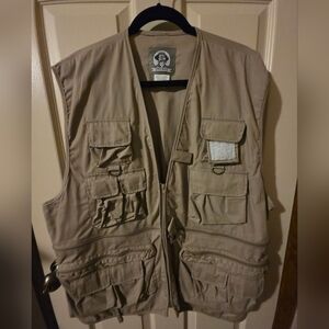 Men's Tan Utility Vest